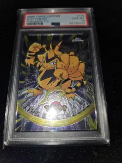 Pokemon Electabuzz PSA 10 Gem Mint Topps Chrome - Image 4