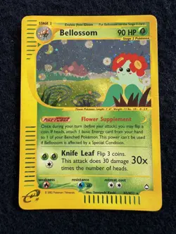 Bellossom Aquapolis Holo H5 SWIRL! Pokemon TCG - Image 2