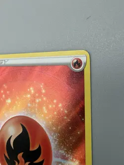 Pokemon TCG SWSH Crown Zenith Fire Energy 153/159 Textured Ultra Rare Holo NM - Image 4