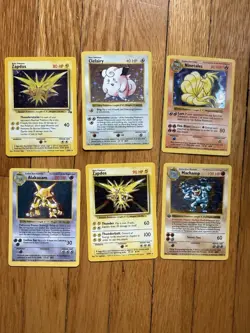 1999 Pokemon Base Set Lot + Theme Deck Boxes (Brushfire, Overgrowth) + 6 Holos - Image 2
