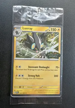 Pokemon Luxray 028/088 Perfect Order Best Buy Stamped Promo Sealed NM Mint - Image 1