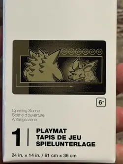 Pokemon 30th TCG - Opening Scene Playmat - Pokemon Center - New Sealed - IN HAND - Image 2