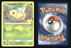 Chikorita 002/025 Promo McDonald's 25th Anniversary Promos Pokemon LP - Image 3