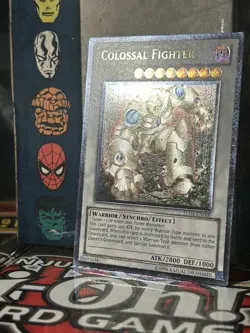 Yu-Gi-Oh! Colossal Fighter TU05-EN000 Ultimate Rare Near Mint - Image 1