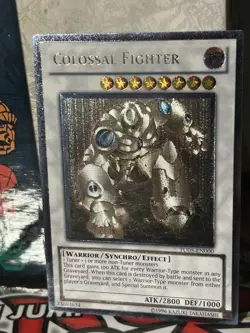 Yu-Gi-Oh! Colossal Fighter TU05-EN000 Ultimate Rare Near Mint - Image 2