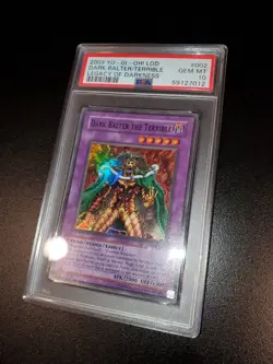 Yugioh 2003 Dark Balter the Terrible OG Print LOD-002 PSA 10 - Image 5