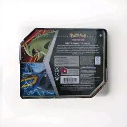 Pokemon TCG V Strikers Tin TYRANITAR V Full Plastic Seal NEW - Image 2