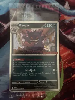 Gengar 050/088 GameStop Stamped Promo SEALED Reverse Holo Pokemon Mint - Image 1