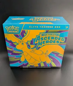 Pokemon TCG - Mega Evolution: Ascended Heroes - Elite Trainer Box ETB New/Sealed - Image 1