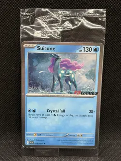 Pokemon TCG SUICUNE EB Games Stamped Promo 026/094 SEALED Cosmos Holo - Image 1