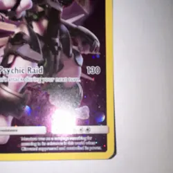 Pokemon Armored Mewtwo SM228 Promo Holo Card 120 HP Psychic Raid English - Image 5