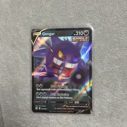 Pokemon Gengar V 156/264 NM Fusion Strike 2021 - Image 1