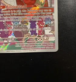 NM Pokemon Twilight Masquerade Dipplin Illustration Rare Full Art 170 170/167 - Image 5