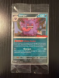 Gengar Gamestop Exclusive Promo - Pokemon Perfect Order 050/088 Cosmos Holo - Image 1