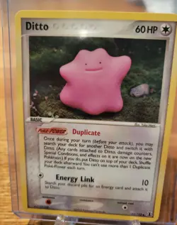 LP Pokemon TCG Ex Delta Species Ditto 35/113 Common Non-Holo - Image 4