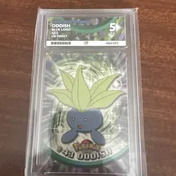 1999 Topps Pokemon #43 Oddish Series 1 Blue Logo - Image 1