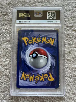 1999 Pokemon Jungle Paras 1st Edition 59/64 PSA 8 NM-MT - Image 2