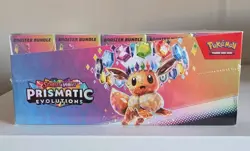 Pokemon TCG Prismatic Evolutions Booster Bundle Display Sealed With Acrylic Case - Image 3