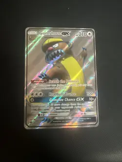 Gumshoos GX Full Art Ultra Rare Holo 145/149 SM Base Set 210 HP Pokemon TCG - Image 1
