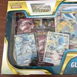 Pokemon TCG Glaceon VSTAR Special Collection Box New & Sealed Evolving Skies x2 - Image 3