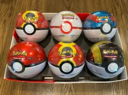 Pokemon TCG Poke Ball E25 Lot of 6-Factory Sealed-3 Boosters per Ball - Image 1
