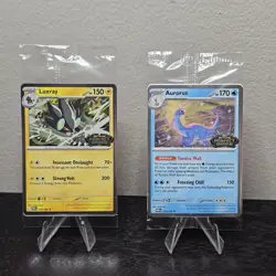 Aurorus + Luxray Cosmo SEALED Pokemon Perfect Order Stamped Promo TAIL SWIRL!! - Image 1