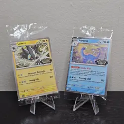Aurorus + Luxray Cosmo SEALED Pokemon Perfect Order Stamped Promo TAIL SWIRL!! - Image 2