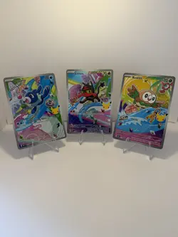 Pokemon TCG First Partner Illustration Collection Alola: Rowlet, Litten, Popplio - Image 1