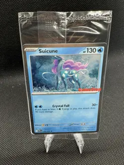 SEALED Suicune Holo Gamestop Exclusive 026/094 STAMPED PROMO Swirl Pokemon TCG - Image 3