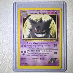 Pokemon Sabrina's Gengar Gym Challenge 29/132 - Image 1
