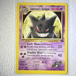 Pokemon Sabrina's Gengar Gym Challenge 29/132 - Image 3
