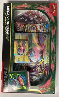 POKEMON TCG MEGA VENESAUR EX PREMIUM COLLECTION FACTORY SEALED BOX HOT! - Image 1