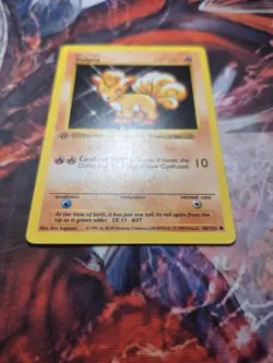 Pokemon TCG Vulpix 1st Edition Shadowless Base Set 68/102 MP - Image 3
