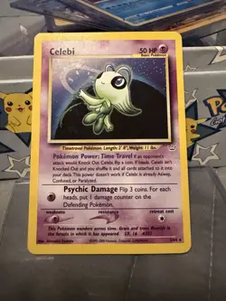 Pokemon Celebi 03/64 Neo Revelation Holo Rare Unlimited Holo 50 HP - Image 2