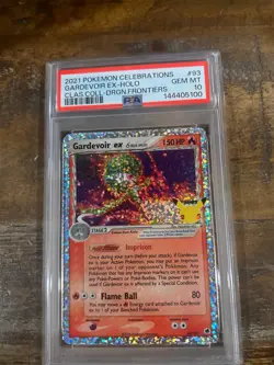 POKEMON 2021 Celebrations Classic Coll GARDEVOIR EX Holo #93 PSA 10 Gem Mint - Image 1