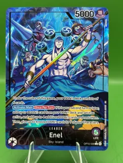 Prerelease ENGLISH - One Piece OP15-058 Enel Leader - in Hand ships Sameday🔥🔥 - Image 1