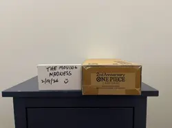 One Piece TCG Japanese Version 2nd Anniversary Set (ENGLISH Cards) New + Sealed - Image 3