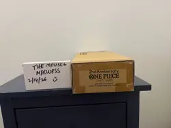 One Piece TCG Japanese Version 2nd Anniversary Set (ENGLISH Cards) New + Sealed - Image 4