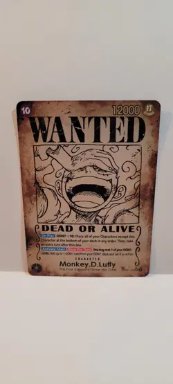 Monkey.D.Luffy (Wanted Poster) OP05-119 Emperors in the New World Foil - Image 1