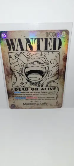 Monkey.D.Luffy (Wanted Poster) OP05-119 Emperors in the New World Foil - Image 2
