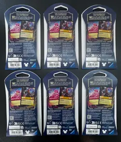 Disney Lorcana Shimmering Skies 6 Sleeved Booster Packs Free Shipping - Image 4