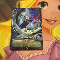 ✨Enchanted - Disney Lorcana - Freeze the Vine - Winterspell - Enchanted 231/204 - Image 1