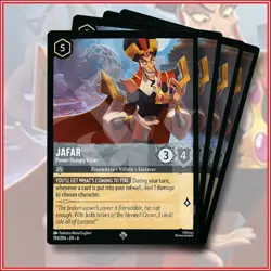 Disney Lorcana Jafar - Power-Hungry Vizier 193/204 x4 | Super Rare Azurite Sea - Image 1