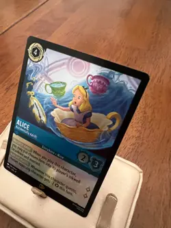 Disney Lorcana Alice Accidentally Adrift Promo Card Foil Fable 2/P3-EN-9 - Image 3