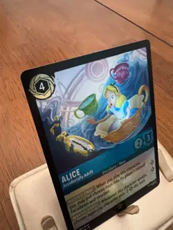 Disney Lorcana Alice Accidentally Adrift Promo Card Foil Fable 2/P3-EN-9 - Image 4