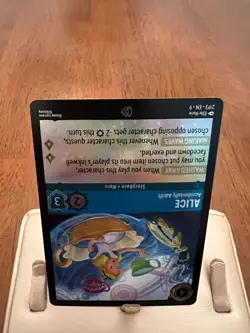 Disney Lorcana Alice Accidentally Adrift Promo Card Foil Fable 2/P3-EN-9 - Image 5