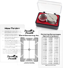Passive Paradise Card Grading Centering Tool Set - 30X Magnifying Tool Included - Image 1