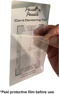 Passive Paradise Card Grading Centering Tool Set - 30X Magnifying Tool Included - Image 5