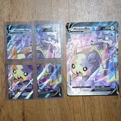 Pokemon TCG V-UNION Holo Card Lot of 5 Morpeko V-UNION (4 Standard, 1 Oversized) - Image 1