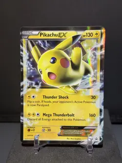 Pikachu EX XY174 XY Black Star Promo Pokemon Card - Image 5